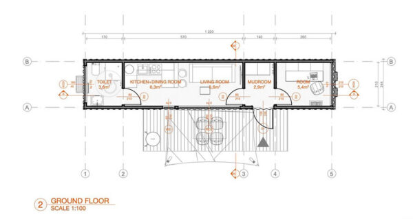 Casa Contenedor 25 m² – 2 Dormitorios, Aislada y Lista Todo el Año - Imagen 8