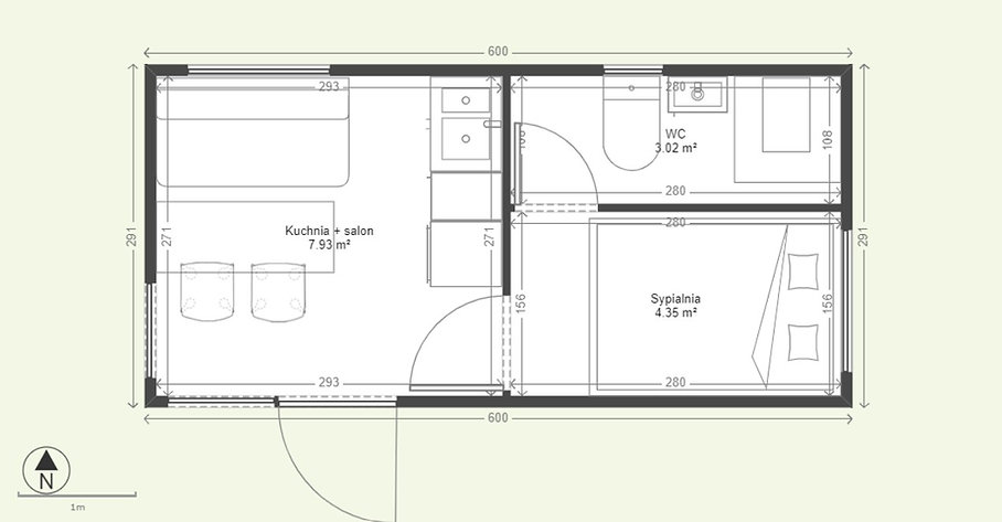 Contenedor Casa Modular 17 m² – Aislado, Equipado y 100 % Móvil - Imagen 6