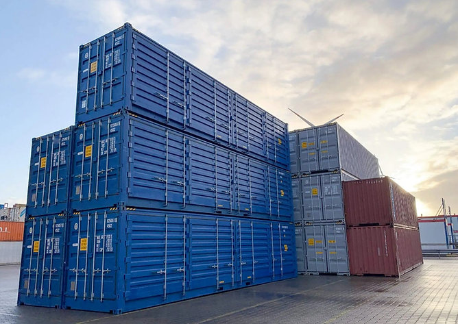 Contenedor High Cube 40 ft con Puerta Lateral