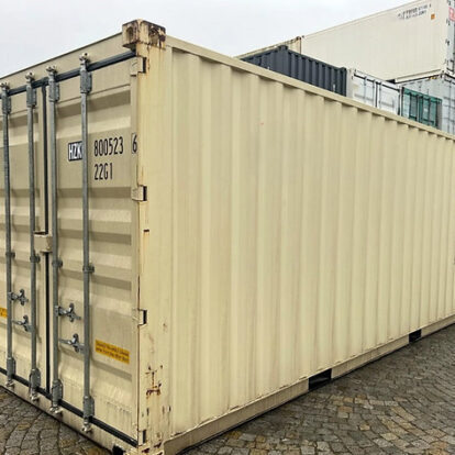 Contenedor Marítimo 20 ft Doble Puerta – Ocasión
