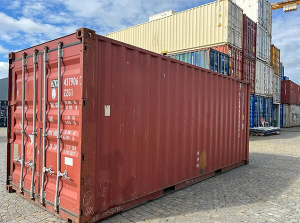 Contenedor Marítimo Usado 20 pies – Acero CORTEN, Revisado y 100 % Hermético