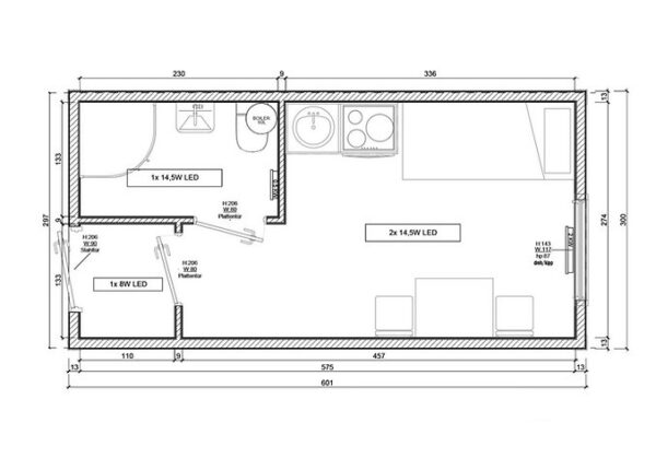 Módulo Contenedor Habitable 18 m² – Aislado, Equipado y Listo para Usar - Imagen 5