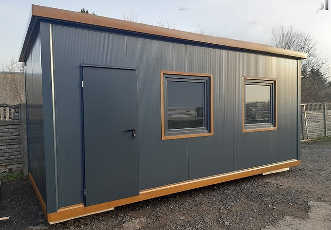 Oficina Contenedor 17 m² – Aislada, Equipada y 100 % Móvil